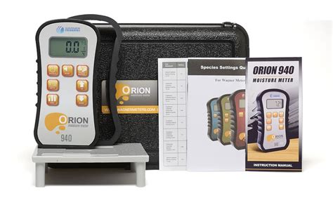 Wagner Orion 940 Data Collection Pinless Wood Moisture Meter Kit